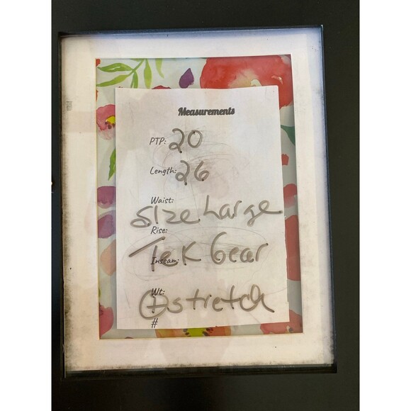 Tek Gear Athletic T Shirt Sz  Large Tie Dye Pink Purple Raglan Sleeves + Stretch - Picture 9 of 9